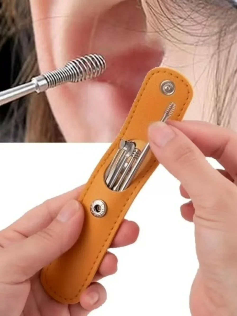[NEW] Ear Wax Removal Kit Natural Ear Cleaning Set w/ Mini Tools